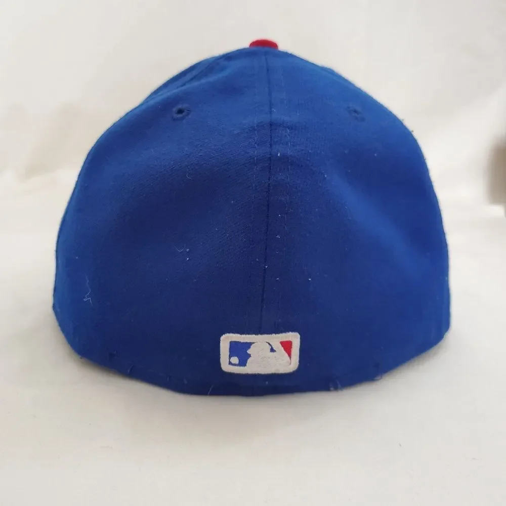 New Era 59Fifty MLB Chicago Cubs World Series‎ Champions Fitted Hat Size 7.5